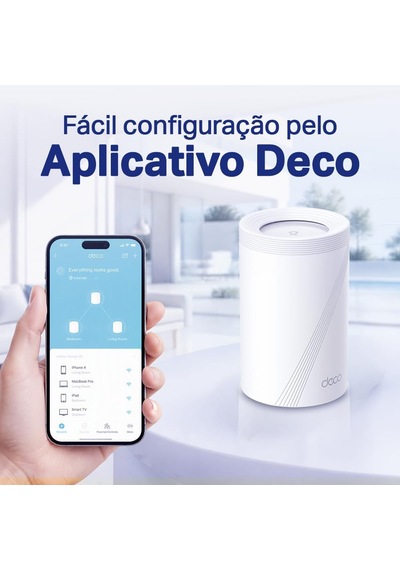 Tr Deco Be65 2-pack, Be9300 Mbps, 4 2.5 Gbps Portlar, 320 Mhz Kanallar, 6 Ghz Bandında Çalışır, 200 Cihaza Kadar