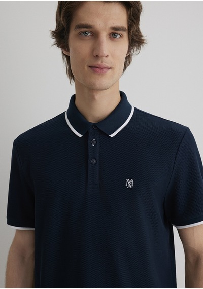 Mavi - Lacivert Polo Tişört 066039-30651 - 433121551 Lacivert
