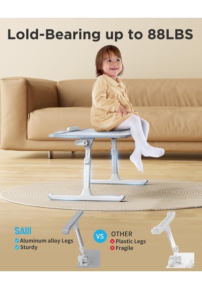 Bix Al30 Ayarlanabilir Laptop Standı Ergonomik Tasarım 17 İnç Uyumlu Taşınabilir Masa Gri