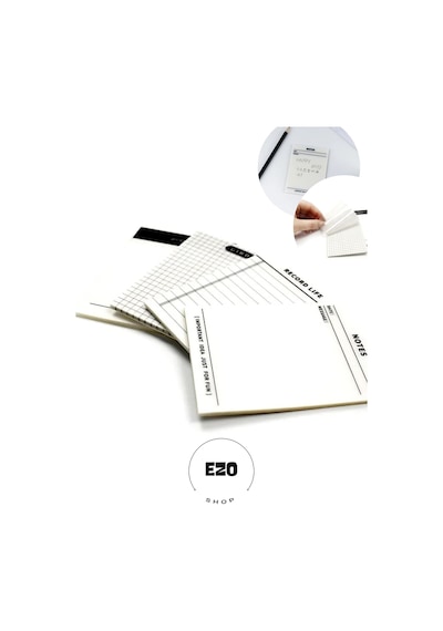 Şeffaf Renkli Yapışkan Not Kağıtları Defter Yer İmleri Etiket Ayraç Sticky Notes Gridnot Lines