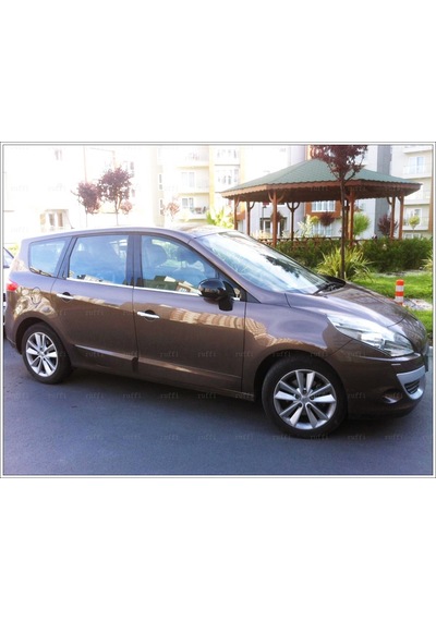 Renault Scenic Paslanmaz Krom Cam Çıta 4 Prç 2009-2016 Arası