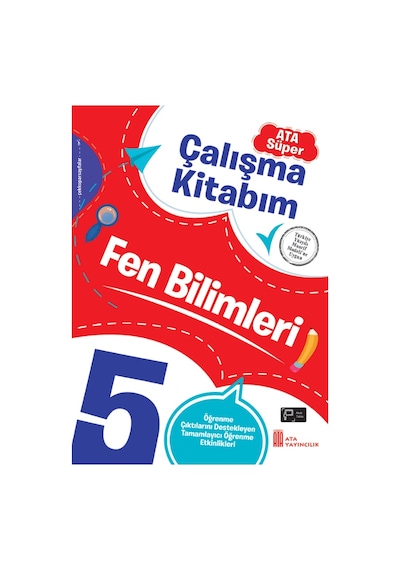 5. Sınıf Ata Süper Türkçe - Matematik- Fen Bilimleri - Sosyal Bilgiler Çalışma Kitabım Seti