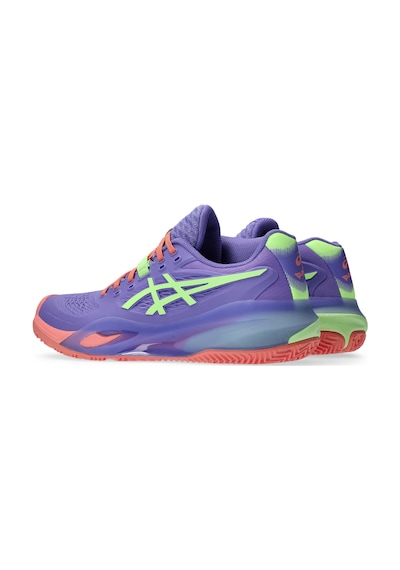 Asics Gel-resolutıon X Padel Kadın Amethyst/ılluminate Green Tenis Ayakkabısı 1042a285-501 Amethyst/illuminate Green