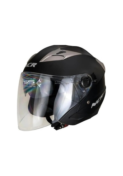 Ncr Kask Çenesiz 708 Ece 22/06 Belgeli- Mat Siyah