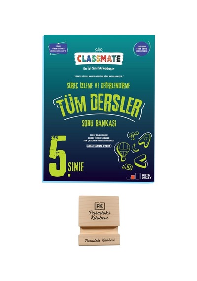 Okyanus Yayınları 5. Sınıf Classmate Tüm Dersler Süreç İzleme Ve Değerlendirme Soru Bankası + Ts