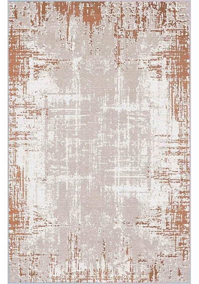 Eliana Home Dijital Baskı 2'li Banyo Paspas Takımı Lna5-0543 100x60 Ve 60x50 Cm Turuncu