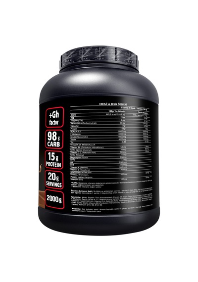 2000 Gram 72 Servis Mass Ganier Kilo Almaya Yardımcı Çikolatalı Çikolata