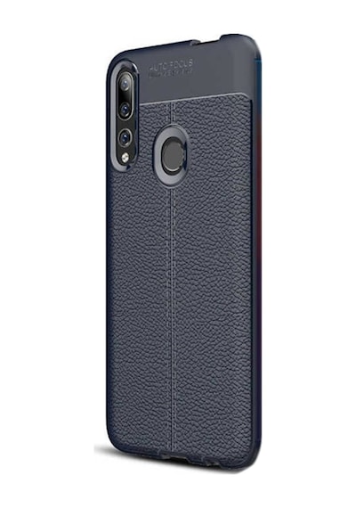 Huawei Y9 Prime 2019 Kılıf Niss Silikon Deri Görünümlü  (510443921)