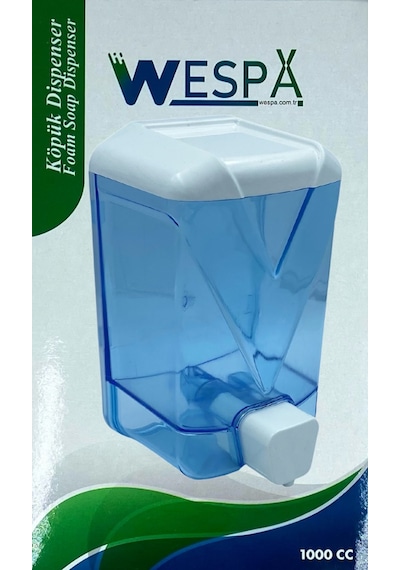 Wespa Plastik Şeffaf Köpük Sabun Dispenseri 1000 ml.