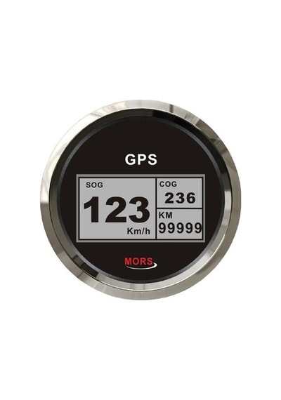 Sürat Göstergesi 55 Mph Siyah Gps Antenli Siyah