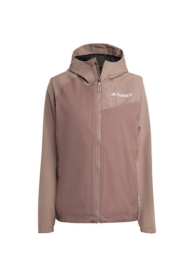 Adidas W Terrex Mt 2l Rain Jk Kadın Outdoor Yağmurluk Jn0857 Kahverengi Kahverengi