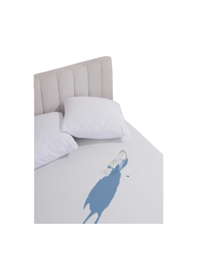 Evony Sıvı Geçirmez Micro Kumaş Fitted 160x200+30 Cm Alez Yatak Koruyucu Beyaz