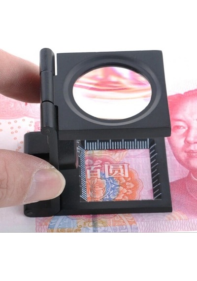 Nikula-25x25 Mm Full Çelik Kaplı Katlamalı Büyüteç Th-9005b Lisinya