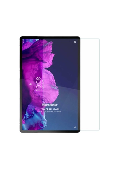 Microsonic Lenovo Uyumlu Tab P11 Pro TB-J706F Tempered Glass Cam Ekran Koruyucu
