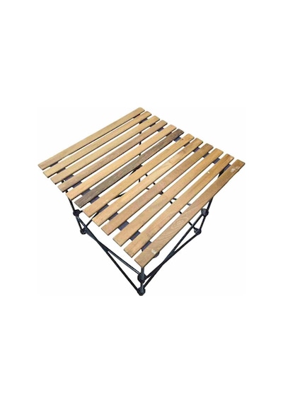 Büyük Ahşap Aralıklı Masa 70x70x70 Cm