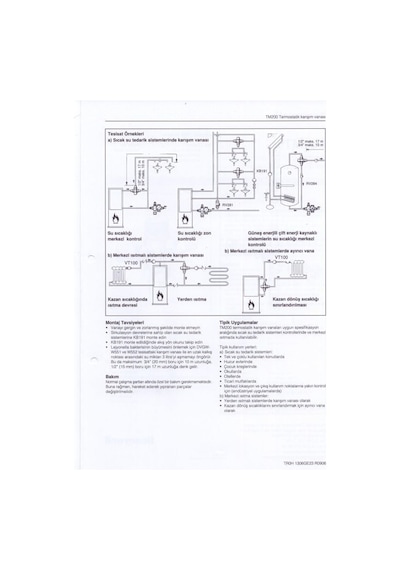 Honeywell - Resideo Tm300-3/4e Termostatik Karışım Vanası 3/4'' Yüksek Kapasiteli