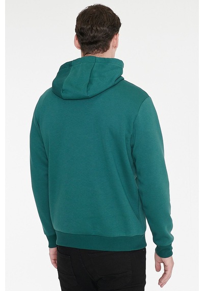 AC&Co / Altınyıldız Classics Erkek Koyu Yesıl Standart Fit Pamuklu Kapüşonlu Sweatshirt Koyu Yeşil AC&Co / Altınyıldız Classics Erkek Koyu Yesıl Standart Fit Pamuklu Kapüşonlu Sweatshirt Koyu Yeşil