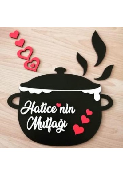 Mutfak Süsü Tencere Kişiye Özel
