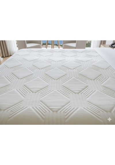 Özdilek Trendy Çift Kişilik Art Deco Battaniye - Kemik Kemik