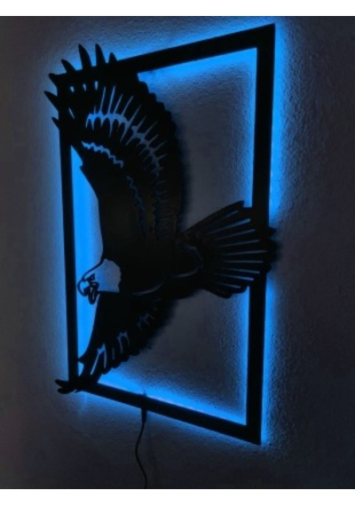 Kartal Led Işıklı Tablo