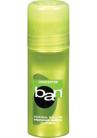 Ban Unscented Antiperspirant Unisex Roll-On Deodorant 103 ML