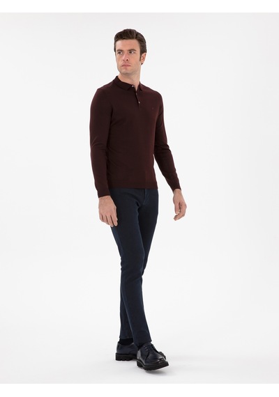 Cacharel Erkek Bordo Kazak /triko 50293274-vr014 Kırmızı