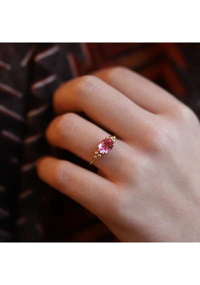 Pink Spinel Yüzük (327671612)
