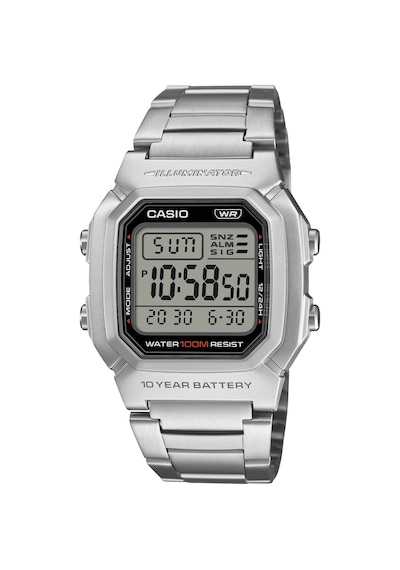 Casio W-800hd-1avdf Dijital Erkek Kol Saati Metalik Gri