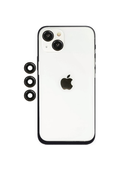 İphone 14 Shine Kamera Lens - Siyah