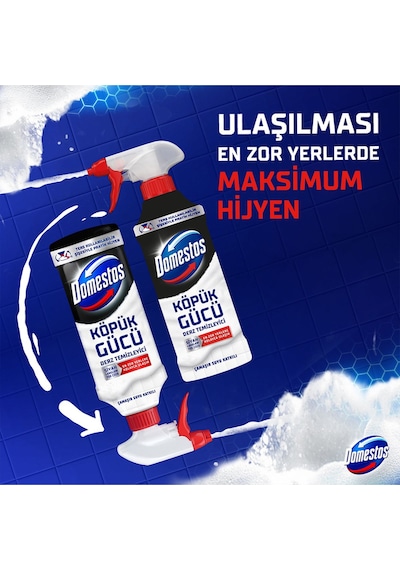 Domestos Köpük Gücü Derz Temizleyici 450 Ml X3 3'lü Set