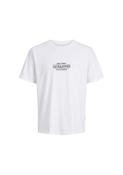 Jack & Jones Jack Jones Tişört Cassis Minimal Crew Neck Beyaz