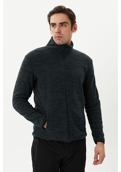 Exuma Erkek Tam Fermuarlı Polar 2112126 065-dark Grey
