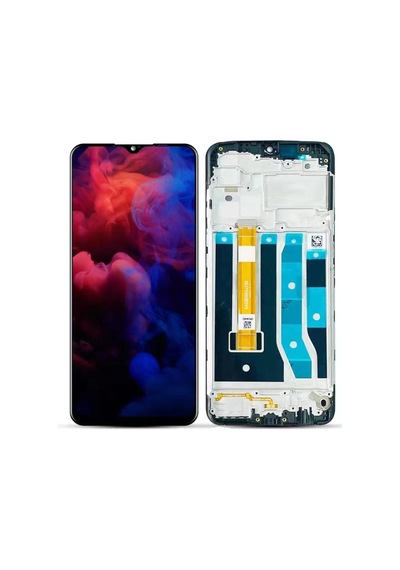 A31 Lcd Ekran Dokunmatik Çıtalı O Siyah