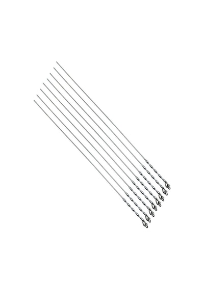 İbico C-700 Metal Mangal Şişi 50cm Ciğer Domates Burgulu İnce Yassı - 100'li Paket
