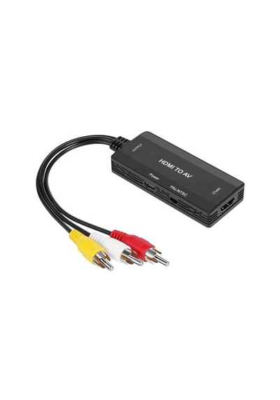Ga98 Hdmi 1.3 1080p Hdtvden Rca Av Anlaloga Video Ve Ses Dönüştürücü Adaptör Ntsc Pal