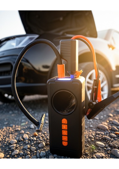 Araç Kompresörü 10000mah Powerbanklı Dijital 250 Psı Uczzvm726-3 Diğer