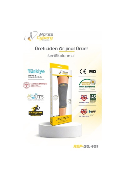 MORSA CYBERG® Örgü Patella Destekli Dizlik