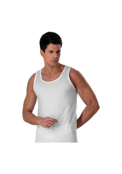 Pierre Cardin 112 Erkek Atlet Pamuk-beyaz
