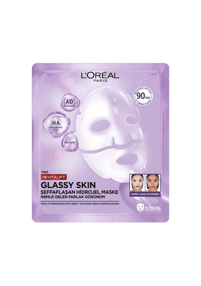 L'oréal Paris Revitalift Glassy Hidrojel Mask 25 G - 2 Adet Tarı