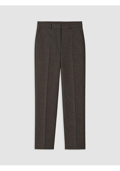 Lcw Modest Kahverengi Regular Fit Desenli Kadın Pantolon