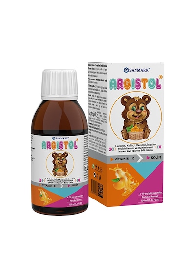 Sanmark Argistol Vitamin C Şurup 150 ml