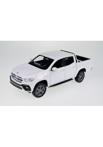 Welly Koleksiyon 1 / 24 Ölçek Mercedes X Class Beyaz Arazi Aracı Model Metal Araba Çok Renkli