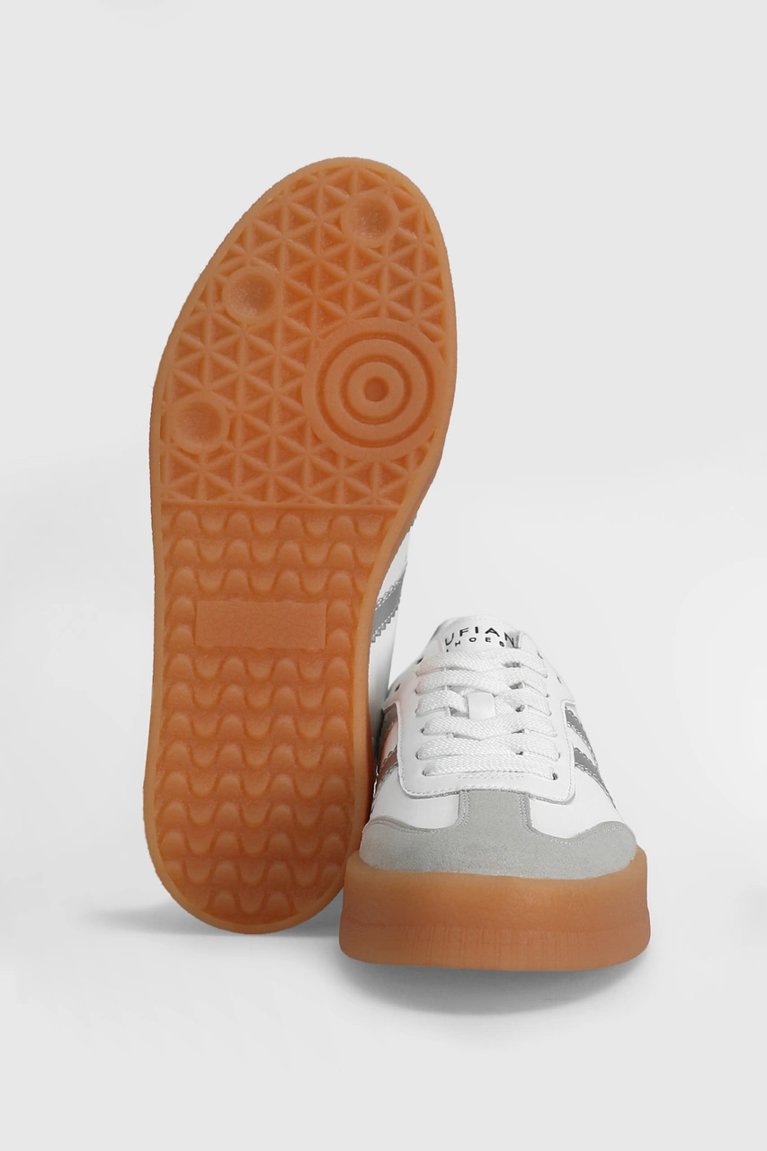 Lufian Davıd Erkek Deri Sneaker Ayakkabı Beyaz Beyaz 112230234100500 Beyaz