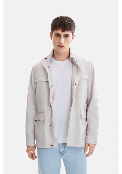 Back And Bond Taş Regular Fit Uzun Ceket Çok Renkli