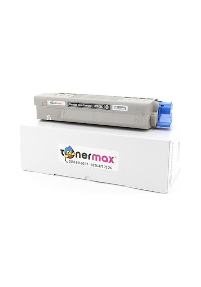 Tonermax Oki C612 46507520 / C612 / C612N / C612Dn Siyah Uyumlu Toner