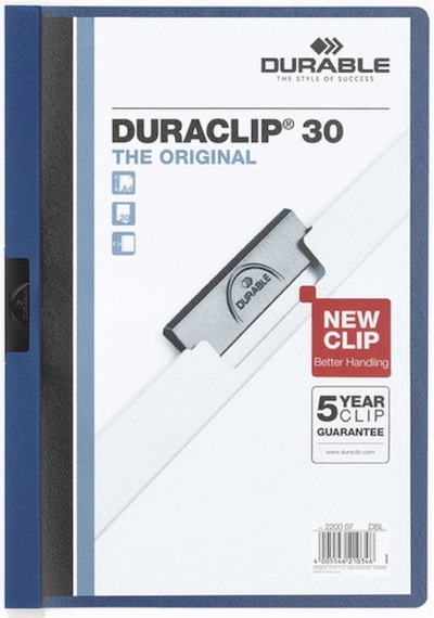 Umur Durable Duraclıp Color 30 Sf. Kapasiteli 2200-07 Lacivert