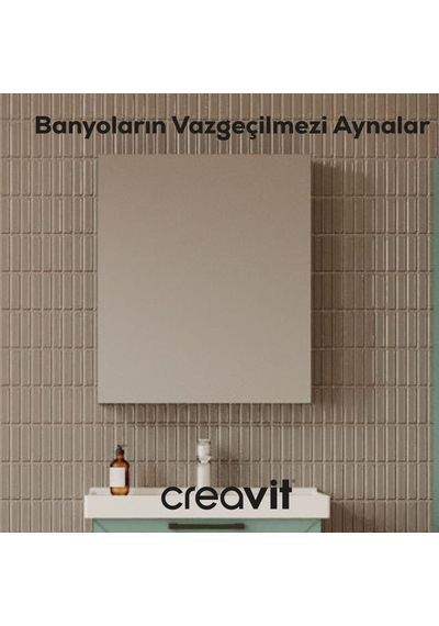 Creavit D20 65 Cm Düz Ayna Cam