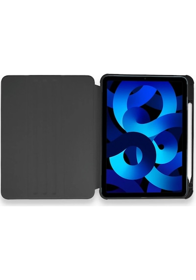 Gld-spt- Newface Apple Uyumlu iPad 10.2 7.nesil Kılıf Starling 360 Kalemlikli Tablet Kılıf - Siyah