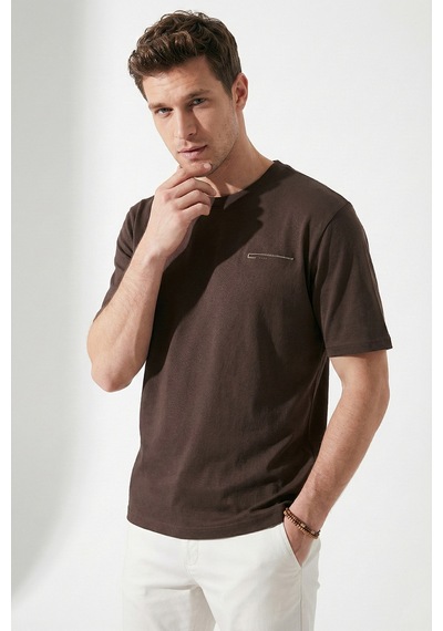 Buratti Erkek T Shirt 5904095 Açık Kahve Açık Kahve