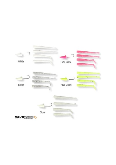 Savage Gear Lrf Mini Sandeel Kit 25 Adet Suni Yem (465489997)